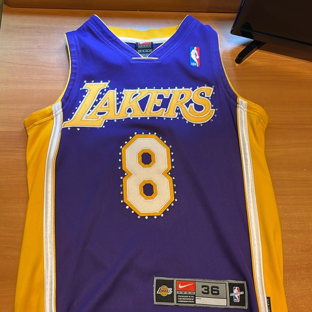 Nike authentic bedazzled Kobe jersey